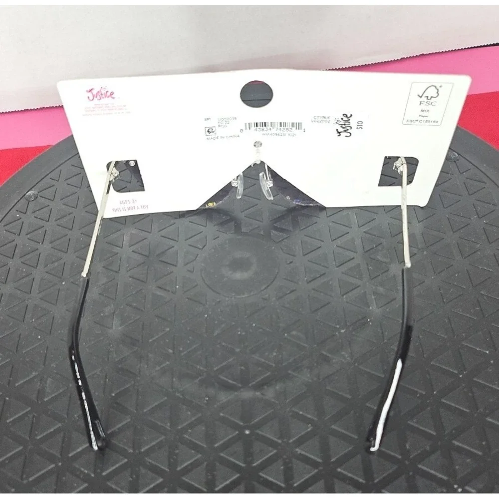 Justice Sunglasses Girls Mirrored 100%‎ UV Protection NEW